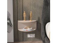 HANAH HOME Noćni ormarić Bella Beige