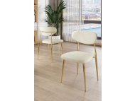 HANAH HOME Set stolica (6 komada) Vina Cream Gold