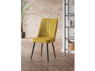 HANAH HOME Set stolica (4 komada) Vega Yellow Black