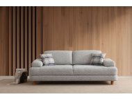 ATELIER DEL SOFA Sofa za 3 sedišta Nice 3 Seater Cream Blue