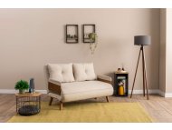 ATELIER DEL SOFA Sofa za 2 sedišta Cosmo 2 Seater Cream