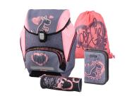 KENGUR Logic set, ranac anatomski, 4 u 1, devojcica, Kengur