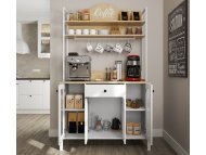 HANAH HOME Drvena polica za kafu za kafu FRN 20075 1