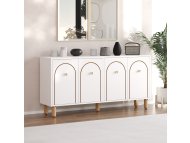 HANAH HOME Komoda Orıon White