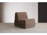ATELIER DEL SOFA Sofa-krevet sa 1 sedicom Origami Convertable Brown