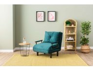 ATELIER DEL SOFA Sofa-krevet sa 1 sedicom Sento Single Petrol Green