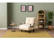 ATELIER DEL SOFA Sofa-krevet sa 1 sedicom Sento Single Cream