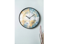 WALLXPERT Dekorativni zidni sat Pinoklm