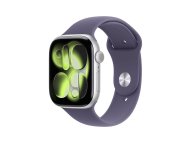 APPLE Watch S11 GPS 42mm Silver Aluminium Case with Purple Fog Sport Band - S/M (meu64rk/a)