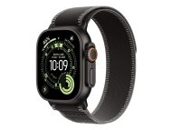 APPLE Watch Ultra 3 Cellular 49mm Black Titanium Case with Black/Charcoal Trail Loop - S/M (mf1d4se/a)