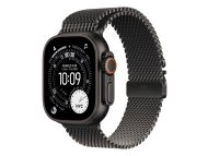 APPLE Watch Ultra 3 Cellular 49mm Black Titanium Case with Black Titanium Milanese Loop – Medium (mf1q4se/a)