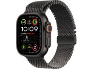 APPLE Watch Ultra2 v2 Cellular 49mm Black Titanium Case with Black Titanium Milanese Loop - L (mx5v3se/a)