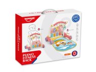 PERTINI 2u1 interaktivna guralica i teretanica pink