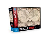 BLUE FOCUS Puzzle Antique World Map BF431 108/24316