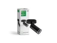 GREENTECH LED spot svetiljka 1x GU10 crna (NYXA-1)