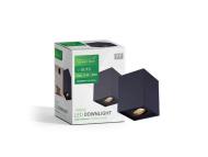 GREENTECH Nadgradna svetiljka GU10 crna (YS125S-BK)