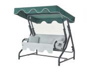 HANAH HOME Baštenska dvokrevetna stolica za ljuljanje Morus 1