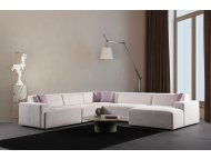 ATELIER DEL SOFA Ugaona sofa Melva (L15 + O1 + C + O2 + Chl Rıght)