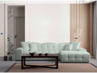 ATELIER DEL SOFA Ugaona sofa Pescara Corner Right (L2 Chl) Pale Green