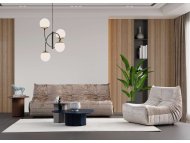 ATELIER DEL SOFA Sofa sa 3 sedišta Bocek Cream