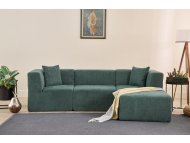 ATELIER DEL SOFA Ugaona sofa Raks Green