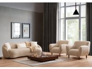 ATELIER DEL SOFA Sofa sa 3 sedišta Napoli 3 Cappucino