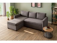 ATELIER DEL SOFA Ugaona sofa-krevet Kado Grey