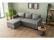 ATELIER DEL SOFA Ugaona sofa-krevet Kado Light Grey