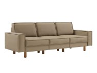 ATELIER DEL SOFA Sofa sa 3 sedišta Sparrow Extra 3 Beach Walnut