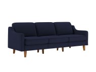 ATELIER DEL SOFA Sofa sa 3 sedišta Robin Extra 3 Night Blue Walnut