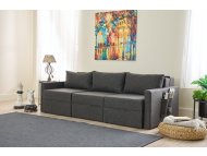 ATELIER DEL SOFA Sofa za 3 sedišta Saros Anthracite