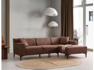 ATELIER DEL SOFA Ugaona sofa New Petra R Corner Cognac