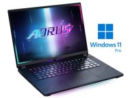 GIGABYTE AORUS MASTER 16 BYH (QHD+ OLED 240Hz 500nits, Ultra 9 275HX, 64GB, 2TB SSD, RTX 5080 16GB, Win 11 Pro)