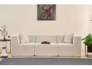 ATELIER DEL SOFA Sofa sa 3 sedišta Raks Cream