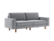 ATELIER DEL SOFA Sofa sa 3 sedišta Sparrow 3 Fog Grey Walnut