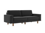 ATELIER DEL SOFA Sofa sa 3 sedišta Sparrow 3 Night Grey Walnut