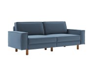 ATELIER DEL SOFA Sofa sa 3 sedišta Sparrow 3 Ocean Blue Walnut