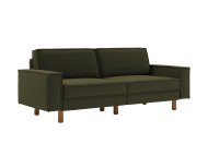 ATELIER DEL SOFA Sofa sa 3 sedišta Sparrow 3 Oil Green Walnut