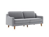 ATELIER DEL SOFA Sofa sa 3 sedišta Robin 3 Fog Grey Walnut