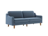 ATELIER DEL SOFA Sofa sa 3 sedišta Robin 3 Ocean Blue Walnut