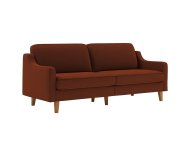 ATELIER DEL SOFA Sofa sa 3 sedišta Robin 3 Tile Red Walnut