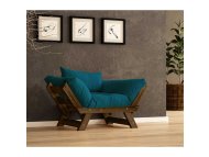 HANAH HOME Garden 1-Seat Sofa orah Petrol Green CPT8138 140