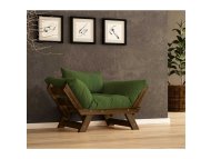 HANAH HOME Garden 1-Seat Sofa orah Zelena CPT8140 140