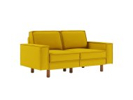 ATELIER DEL SOFA 2-Seat Sofa Sparrow 2 Sunflower Walnut