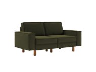 ATELIER DEL SOFA 2-Seat Sofa Sparrow 2 Oil Green Walnut