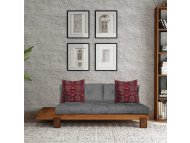 ATELIER DEL SOFA Ležaljka - sofa siva CPT8312 200