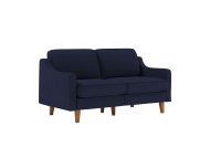 ATELIER DEL SOFA 2-Seat Sofa Robin 2 Night Blue Walnut
