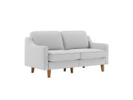 ATELIER DEL SOFA 2-Seat Sofa Robin 2 Pebble Walnut
