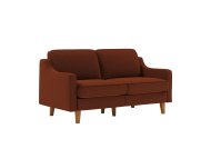 ATELIER DEL SOFA 2-Seat Sofa Robin 2 Tile Red Walnut