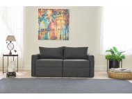 ATELIER DEL SOFA Sofa za 2 sedišta Saros Anthracite